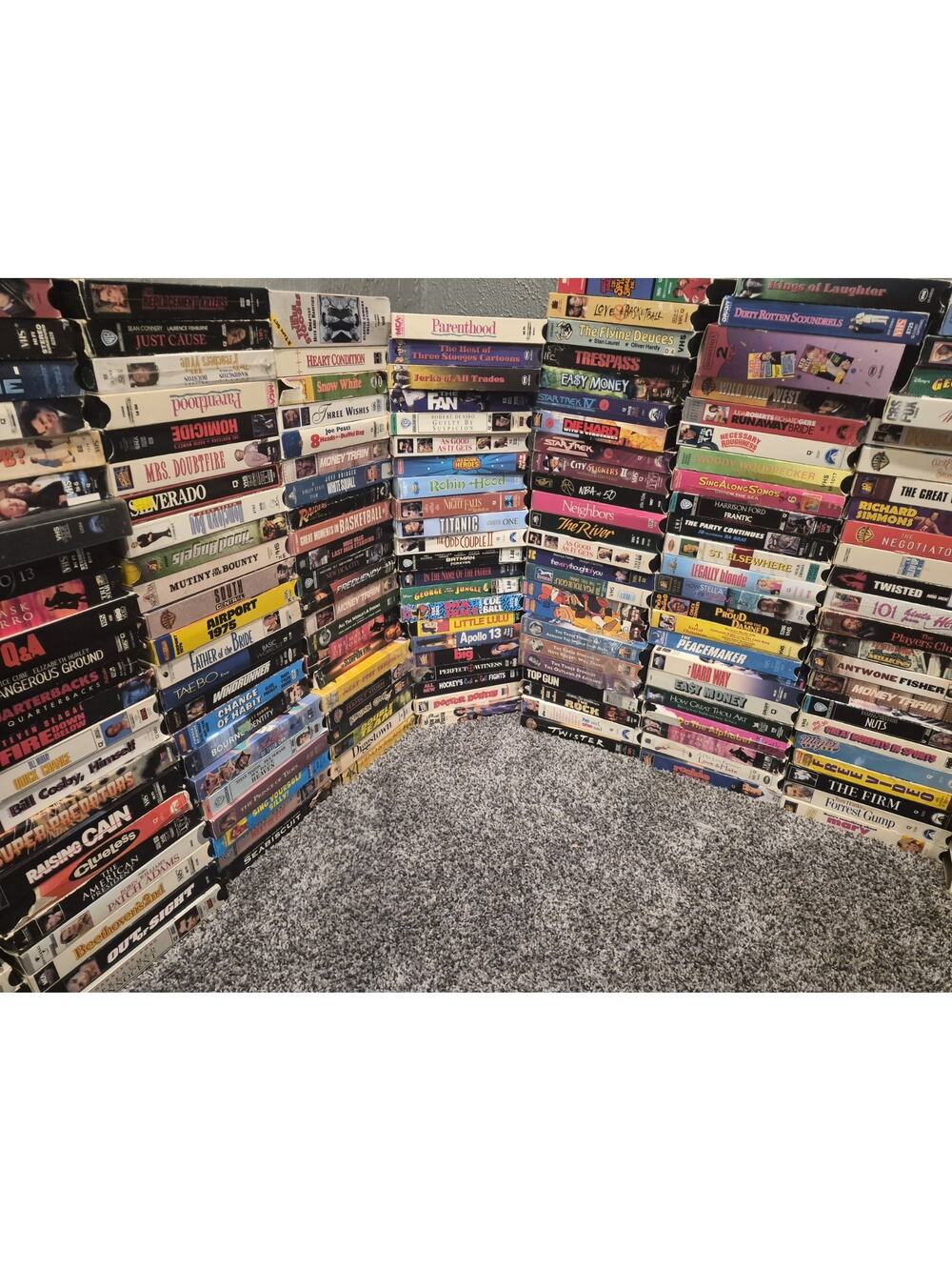 20 VHS Tapes Random Pick Lot Movies Cartoons Action Horror Comedy